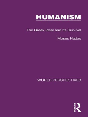 cover image of Humanism
